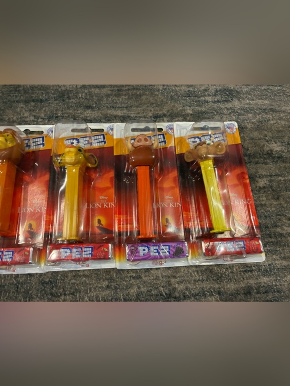 The Lion King Character Candy Dispenser - Yellow and Orange